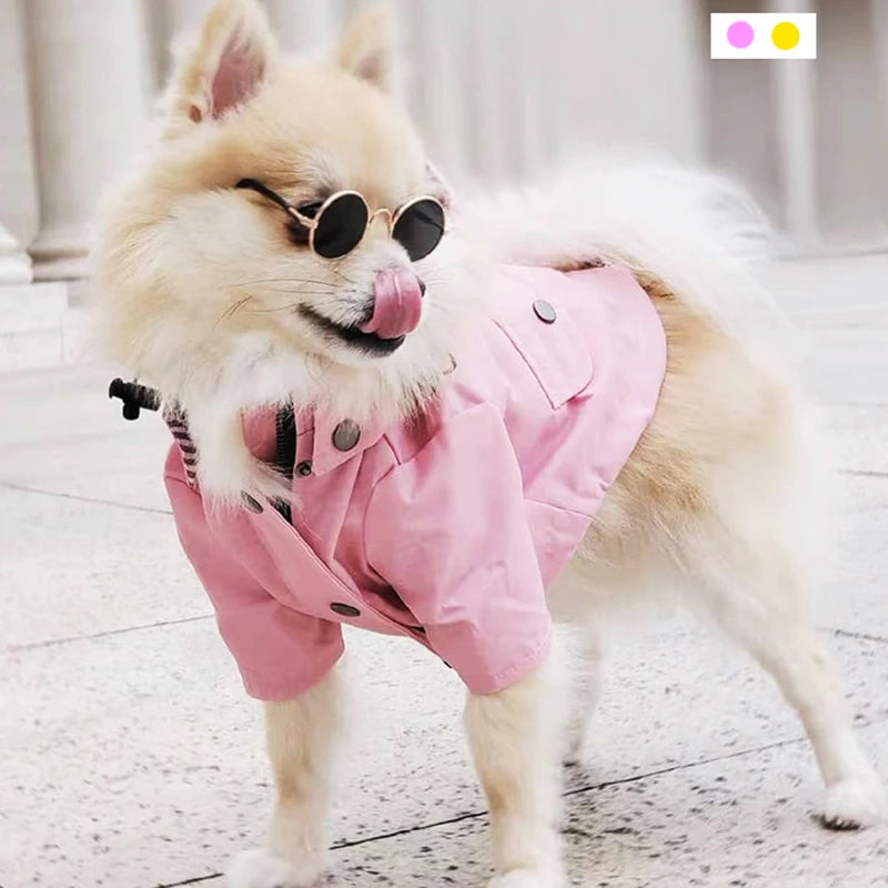 High Quality Waterproof Pet Dog Coat for Small Medium Large Dogs Windproof Jacket Dog Raincoat Dog Sport Hoodies Pet Clothes