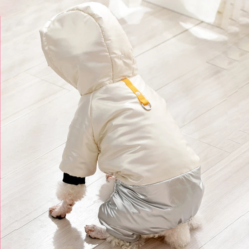 New Winter Pet Dog Clothes Waterproof Warm Down Jacket For Small Dogs Pets Coat Cotton Hoodies For Chihuahua Puppy Clothing