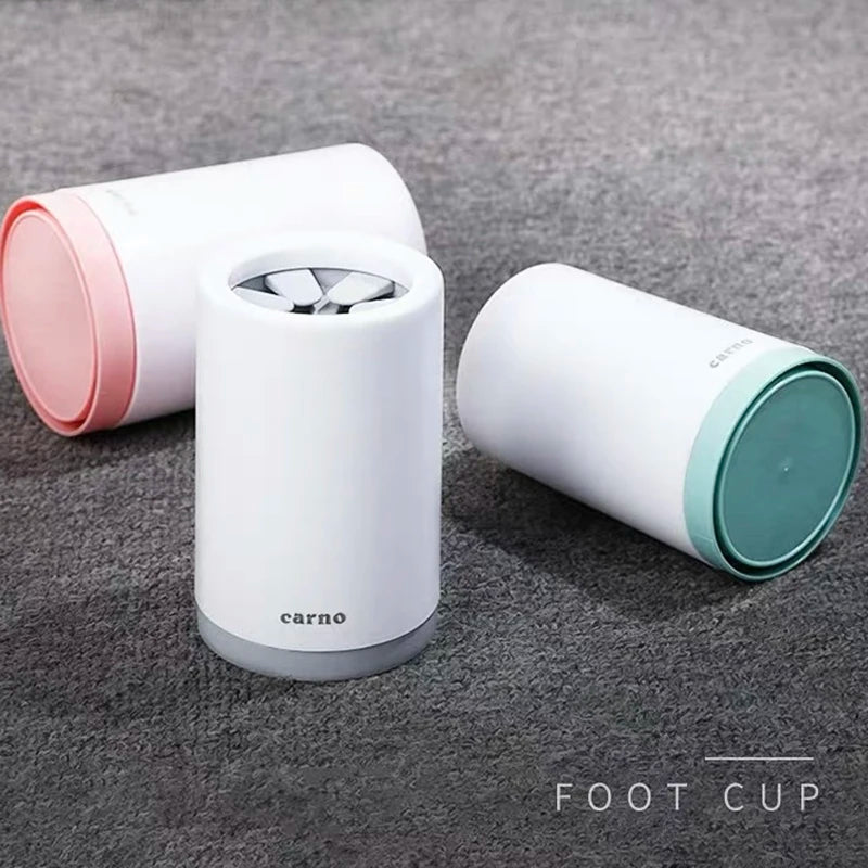 Pet Foot Cleaner Cup Soft Silicone Combs Portable Pet Dog Cat Foot Washer Cleaner Brush Quickly Wash Dirty Pet Foot Cleaner